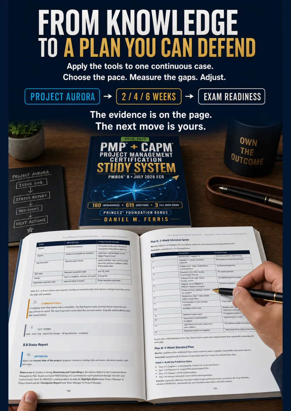 Study plan preview page